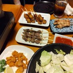 かねこ - 焼き鳥の数々