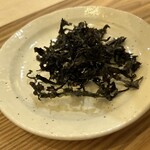 麺やシバケン - あおさはお願いして別添えがお勧め。直だとちょっと強すぎる気がする