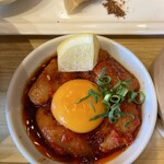 生餃子製造トコロ てんしんのきもち - 生ホタテユッケ