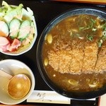 手打ちうどん 丸亀 - カツカレーうどん1,000円