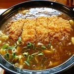 手打ちうどん 丸亀 - カツカレーうどん1,000円