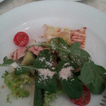 キハチイタリアン - 網焼き伊達鶏のサラダ仕立て