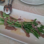 キハチイタリアン - 野生アスパラのアンチョビソース