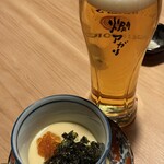 燗アガリ - ・季節の逸品（この日は、茶碗蒸し☆彡〉
