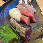 燗アガリ - ・本日の鮮魚5種盛り