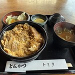 とんかつトミタ - かつ丼セット