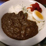 なんくる食堂 - カレーと沖縄そばセット カレーアップ