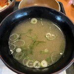 いちば鮨 - 味噌汁