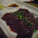 士別バーベキュー - 生レバー