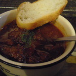 士別バーベキュー - 仔羊の赤ワイン煮