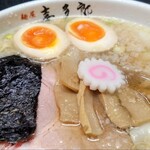 喜多郎 愛子店 - チャーシューがデカくて旨い。