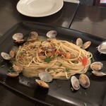 ピッツェリア ロマーナ ジャニコロ - ウニとアサリのパスタ。美味しい！