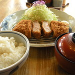 庄内 - 厚切りロースかつ定食