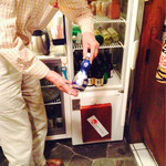 きくち - 幹事さんの冷蔵庫ではありません（笑）が、お茶目な幹事さんは＃秀よし＃（私持参）を取り出して下さっています＾＾！