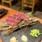 串しゃぶ えみし - ■馬刺し霜降り ￥1.958