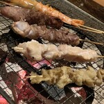 網焼き囲炉裏と土鍋 小江戸の個室居酒屋 囲炉鶏 川越駅前店 - 盛り合わせ４種