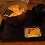 カツ丼。卵とじ(800円)