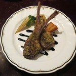 チッチトポッポ - ⑤【肉料理】仔羊のロースト　バルサミコのソース
