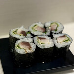 立喰い寿司 ひなと丸 - ガリサバ巻き