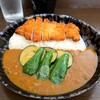 カレー屋　匠 - ランチ黒豚カレー中盛り野菜&黒豚ロースカツ
