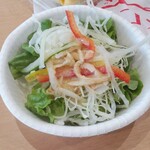 Cafe コッペ亭 - 朝コッペのサラダ