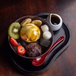 喫茶室 八十六温館 - あんみつ（夏季限定）