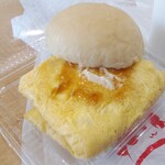 Cafe コッペ亭 - 朝コッペのミニ玉子焼きミニパン