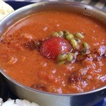 トマトと豆のカレー（辛口）