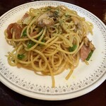古城 - 料理写真:スパゲティ　インディアンカレー風味