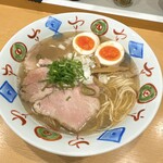 Ramen アゲイン - 塩ラーメン+味付け煮卵