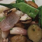 びす寅 - タコガーリック炒め