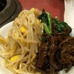 本とさや - ナムル盛り合わせ