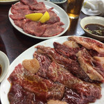 杉ホルモン - 上盛り合わせ＆塩タン