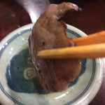 杉ホルモン - 塩タンは厚みしっかり