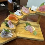てっぺん - 刺し盛り（8種）