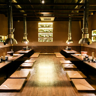 駐車場完備◎少人数～大人数まで集まりやすい、心地のいい和空間