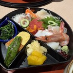 大和屋三玄 日本橋高島屋特別食堂 - 一の膳はお刺身など