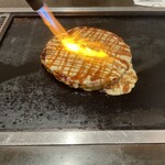 お好み焼き・もんじゃ焼き・鉄板焼き やむやむ - 海老グラタンのチーズ仕上げバーナー焼き ¥1265