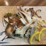 海中魚処 萬坊 - げその塩焼き