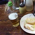 瓶ビール＋大根＋ちくわ20140517