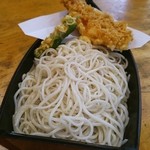 浅野屋 - 大船最強天もり♡蕎麦側から(笑)