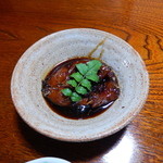 Daikokuya Ryokan - 夕食の魚の煮物