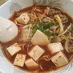 Marutake Chuuka Sobaten - 激辛チゲラーメン730円