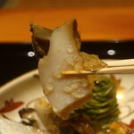 日本料理 幸庵 - 鮑リフトアップ