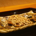 日本料理 幸庵 - カマスのつけ焼き 栗そぼろ掛け