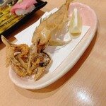 にぎり長次郎 - そのあとフライにしてくれました