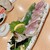 にぎり長次郎 - 料理写真:泳がし鯵一匹にぎり