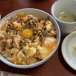 西陣 鳥岩楼 - ちいさーい親子丼(うずらの卵ですよ)