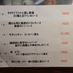 キッチン ブルー グローブ - 12/23週の日替り