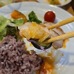 キッチン ブルー グローブ - いただきます